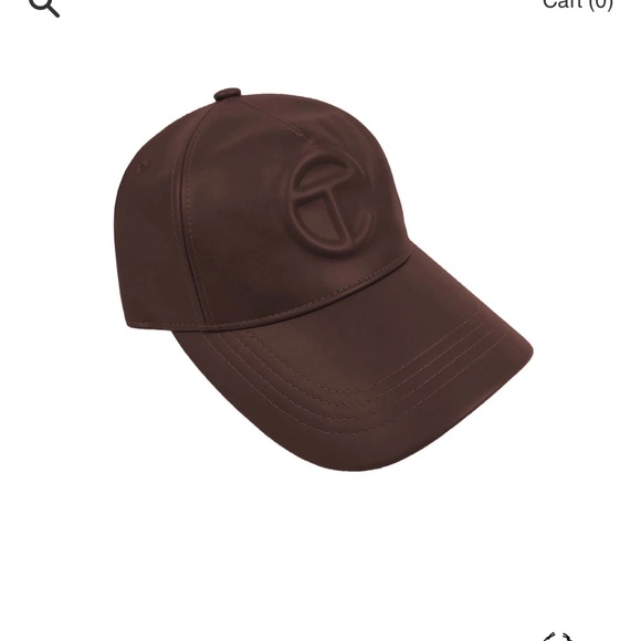 Brand New 100% authentic Telfar Chocolate Brown Baseball Cap. - Picture 1 of 1
